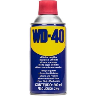 Desengripante WD-40 300ml Material de Construção Votorantim Pedra Votorantim Churrasqueiras Votorantim Ferro Votorantim