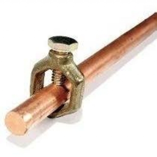 Conector para Haste Cobreada Material de Construção Votorantim Pedra Votorantim Churrasqueiras Votorantim Ferro Votorantim