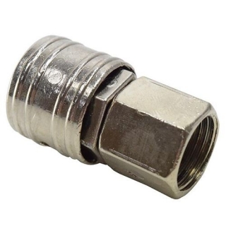 Engate Rápido Ar Rosca Fêmea Zamac  1/2 Garden Material de Construção Votorantim Pedra Votorantim Churrasqueiras Votorantim Ferro Votorantim