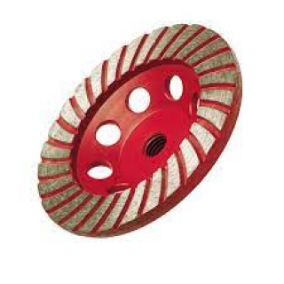 Disco Rebolo Diamantado Turbo 100mm M14 Areia Votorantim Tijolos Votorantim Loja de Material de Construção em Votorantim