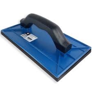 Desempenadeira PVC com Borracha 160mmx280mm Material de Construção Votorantim Pedra Votorantim Churrasqueiras Votorantim Ferro Votorantim