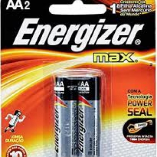Pilha Energizer Max AA2 2 Peças Material de Construção Votorantim Pedra Votorantim Churrasqueiras Votorantim Ferro Votorantim